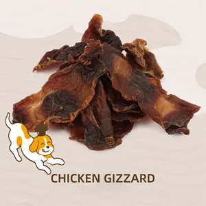 Taiwan Brand Popular With Pets Treats Pets Dog Snack 2000G Chicken Gizzard Dog Food