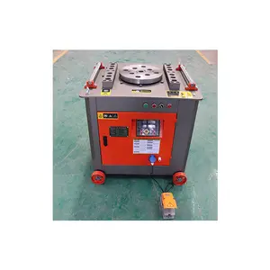 CNC 6-32mm gia cố thép uốn máy tuyệt vời tùy chỉnh điện áp thép Thanh Cốt thép Bender