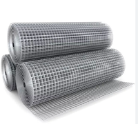 Maille de fil métallique soudée en acier inoxydable, structure rigide robuste ; Convient pour les étagères de stockage et la protection des équipements mécaniques
