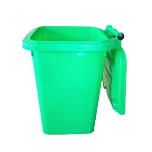 Poubelle en plastique de 50 litres poubelle poubelle extérieure poubelle avec couvercle vente en ligne