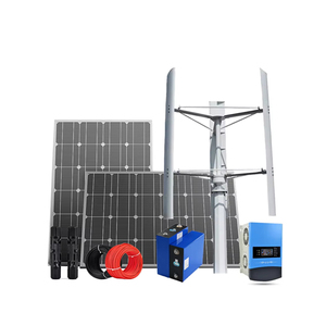 Sistema de Energía Híbrido Eólico Solar de 5kw, Sistema Solar Híbrido de 5000w, Sistema Fuera de Red de 5kw, Tecnología de Energía Autónoma con Batería de Iones de Litio y MPPT con Certificación CE - Product Image 4