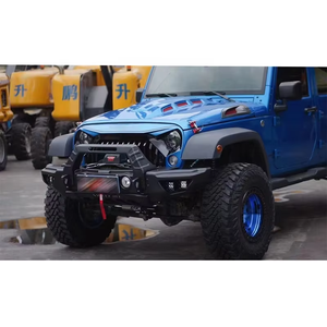 Prix de gros d'usine ApexRide Pare-chocs avant et arrière pour <span class=keywords><strong>Jeep</strong></span> Wrangler JK 2007-2017 Pare-chocs de voiture - Product Image 4