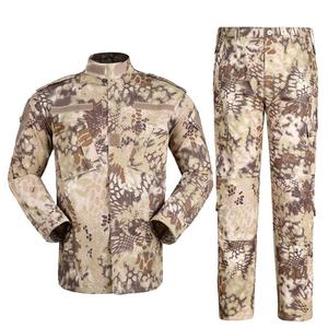 Pantalon cargo tactique, uniforme imperméable, camouflage BDU, uniforme de combat, ensemble de vêtements de chasse américains - Product Image 3