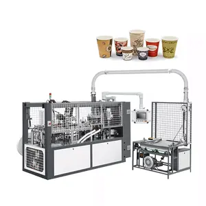 pakistan new high speed paper glass tea cup cutting making machine production line for paper cups