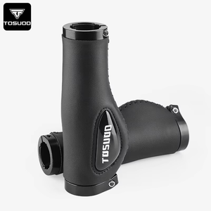 TOSUOD Mountain Bike Handlebar Grips Silicone Shock Absorbing Comfort Bicycle Handlebar Grips Accessories Set