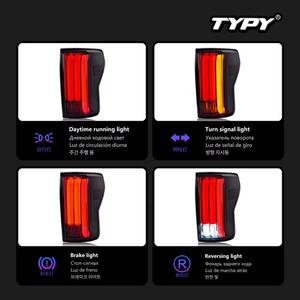 Luces Traseras TYPY para Toyota Tundra 2007-2013, Luces Traseras LED para Automóvil, Luces de Circulación Diurna, Intermitentes Dinámicos, Accesorios para Automóvil - Product Image 4