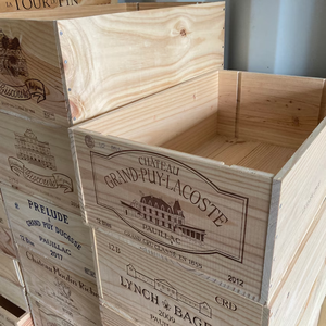Pan Bán Buôn Rượu Vang Hộp Thiết Kế Thanh Lịch Bia Chai Bin Rượu Vang Bằng Gỗ Lưu Trữ Hộp Thùng Quà Tặng Rắn Gỗ Rượu Vang Hộp - Product Image 5