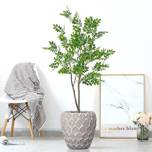 Nouveau design Grande jardinière en oxyde de magnésium Décoration artistique Grande jardinière en ciment de magnésium - Product Image 3