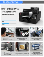 MT Color Printer A3 otomatis 3060 UV, mesin tahan lama dengan Printer UV kepala ganda untuk ponsel
