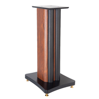 Supports d'enceintes en bois haut de gamme Yinyu SS408 pour home cinéma, supports de moniteur de sol et d'étagère personnalisés OEM, haute stabilité