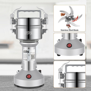Winning Star Electric <b>Grinder</b> 500W Stainless Steel Mini Grinding Machine for Coffee Spices <b>Herbs</b> Grains - Product Image 3