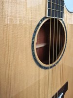 Professional Glossy Finish Acoustic Guitar Solid Spruce Top Mahogany Plywood Back&Sides