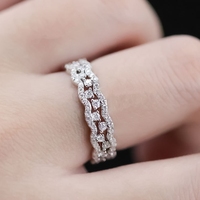 Bague argent sterling S925 sertie d’une moissanite taille coussin de 1 ct bijou plaqué or, alliance de fiançailles et de mariage