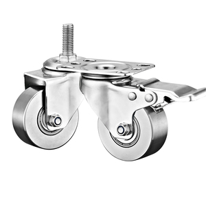 1,5 "2" 3 ''leichte Jinzuan Rollen TPR/NYLON/PA Edelstahl räder Möbel Rollen rad - Product Image 3