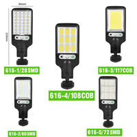 Lámpara LED de Pared para Exteriores con Sensor de Movimiento, Impermeable, con 3 Modos de Iluminación, Alimentada por Energía Solar, para Jardín y Patio