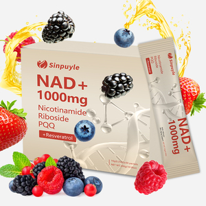 Suplementos Herbales NAD+ 1000mg Nicotinamida Ribósido PQQ en Stock en EE. UU. para Bebidas Líquidas, Antienvejecimiento, Energía Celular y Apoyo para la Piel - Product Image 1