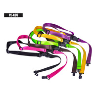Sangle en nylon réglable colorée personnalisée pour sangle d'ukulélé vente en gros petite sangle de guitare hawaïenne ceinture de guitare personnalisée