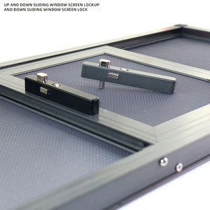 Thiết Kế Hiện Đại Nhôm Ổ Khóa Cửa Sổ Key Bền Nhựa Trượt Cửa Sổ An Ninh Stopper Cho Dọc Cài Đặt Vít Loại - Product Image 1