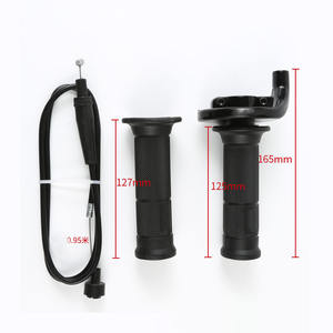 Accessoires tout-terrain de moto Pommeau d'accélérateur d'accélération de <span class=keywords><strong>domino</strong></span> Ensemble de poignées de siège d'accélérateur à grande torsion <span class=keywords><strong>Poignée</strong></span> de graisse à grande torsion - Product Image 5