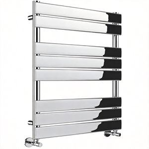 Porte-serviettes chauffant mural moderne et peu encombrant, organisateur de serviettes multi-niveaux pour salle de bain, idéal pour hôtels et appartements - Product Image 1