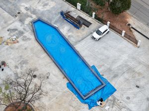 רציף יבש מתנפח להרמת סירות, רציף צף מתנפח עם משאבת אוויר לסירה - Product Image 4