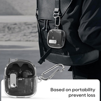 Logo personnalisé pour JBL Tune Fles pour kit d'écouteur Bluetooth coque de casque en TPU souple transparente étui de protection de charge sans fil