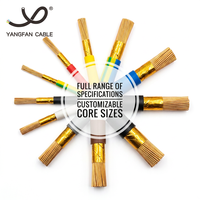 Cable de Alimentación Flexible Resistente al Fuego Cu/XLPE/PVC 0.6/1kV con Cinta de Mica, Aislamiento XLPE, Clase 5, Conductor de Cobre
