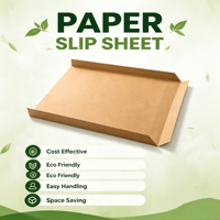Lámina de Papel Económica y Ecológica, Alternativa a las Paletas de Cartón, 1300x1000mm, Sin Fumigación, para Logística de Exportación
