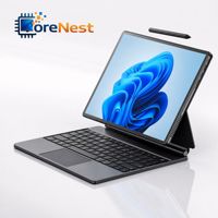 CoreNest - Laptop 2 en 1 de 12.7 Pulgadas, Intel N5095, Pantalla Táctil IPS 2K de 10 Puntos, Windows 11, Notebook para Negocios y Oficina