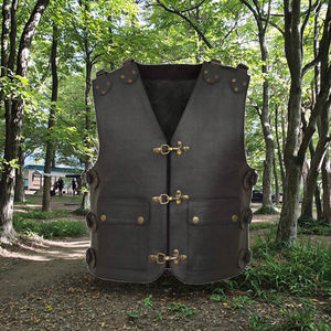 Gilet en polaire double face pour homme, vêtements d'extérieur, veste sans manches doublée pour les sports de plein air en automne - Product Image 3