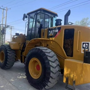 Secondhand CAT 966h Wheel Loader 195KW Power Nice <b>Running</b> Condition for Hot Sale - Product Image 1