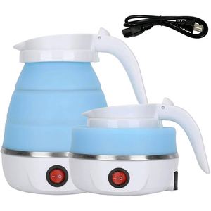 High Quality Silicone Portable Foldable Electric <b>Kettle</b> for <b>Camping</b>-Thermal Insulation & Dishwasher Safe - Product Image 3