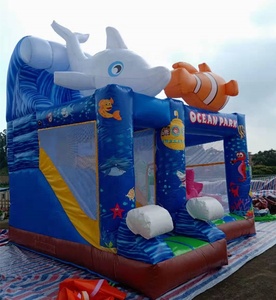 <span class=keywords><strong>Castillo</strong></span> inflable con temática de océano, combo de <span class=keywords><strong>castillo</strong></span> <span class=keywords><strong>hinchable</strong></span> para saltar, Combo de <span class=keywords><strong>playa</strong></span>, tobogán - Product Image 2