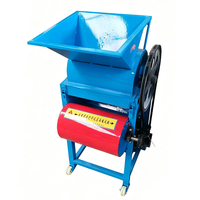 Machine électrique à décortiquer les cacahuètes, décortiqueuse d'arachides avec séparateur de coquilles pour usage agricole et domestique