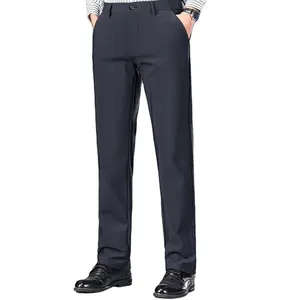 Business straight suit pants for men Casual all-in-one dress pants without ironing men's pants trousers