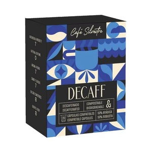 แคปซูลกาแฟเนสเปรสโซ่แบบพกพา50% อาราบิก้า50% โรบัสต้าแบบไม่มีคาเฟอีน - Product Image 1
