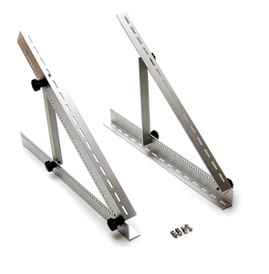 조정 가능한 태양 전지 패널 마운트 장착 브래킷 100W/150W/250W PV 태양 전지 패널 접이식 틸트 다리 보트 RV 지붕 - Product Image 1