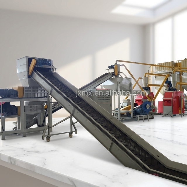 High Capacity PCB Recycling Plant 100 to 2000 kg Per Hour for Computer Motherboards and Electronic Waste