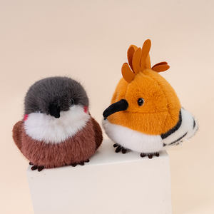 Özelleştirilmiş Mini simüle kuş peluş oyuncaklar sevimli kuş bebek çocuk arkadaşı bebekler hediye olarak yumuşak oyuncak - Product Image 2