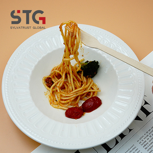 Forchetta in Legno di Betulla su Misura, Denti Affilati, Portatile da Viaggio, Garfo <span class=keywords><strong>Madeira</strong></span>, per Fast Food, Approvata FDA per Contatto Alimentare - Product Image 3