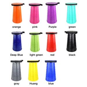 Portable Telescopic Folding Camping <b>Stool</b> <b>Garden</b> <b>Stool</b>, Suitable for Adult Outdoor Fishing, Hiking, Gardening, Travel, Barbecue - Product Image 6