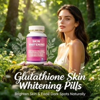 Pilules éclaircissantes pour la peau au glutathion OEM ODM, soin des taches brunes et de l'hyperpigmentation avec vitamine C, collagène, suppléments de beauté à base de plantes
