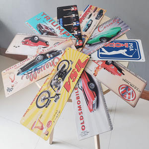 ガレージメタルサインレトロティンサインカスタムデザイン40X15CMバーパブガソリンスタンドの壁の装飾男の洞窟ガレージヴィンテージメタルポスター - Product Image 3