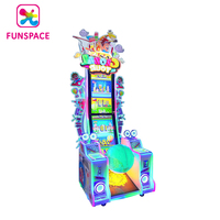 Machines à billets d'arcade à pièces de monnaie Machine de jeu de balle magique pour enfants