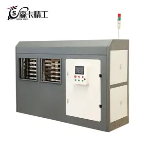 Kimlik/IC kart yapımı için tete/ PVC/PET plastik levha laminasyon makinesinin geniş formatlı tam otomatik aktarımı