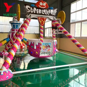 Outdoor Kermis Attractie Spel Carnaval Kid Fun Swing Thema Kinderen Pretpark 6 Sets Mini Slinger Ritten Te Koop