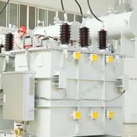 Transformateur de puissance immergé dans l'huile durable 1MVA 4375kVA haute performance 220V pour l'interconnexion de lignes industrielles et les réseaux électriques d'usines