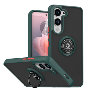 Étui de téléphone magnétique translucide pour voiture, protection anti-chute pour Vivo V60 V50 V40 V30 Lite/Y91C/Y95/Y55, support métallique - Product Image 4