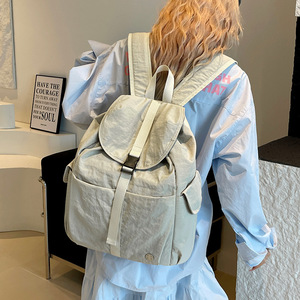 Sac à dos de sport décontracté noir grande capacité résistant à l'eau unisexe pour voyages en plein air - Product Image 2