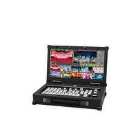Jashiying R10 PLUS Guide Station 8-Kanal All-in-One Aluminium-Legierung Streaming-Gerät für den Heimgebrauch / SDI HD Live-Switching
